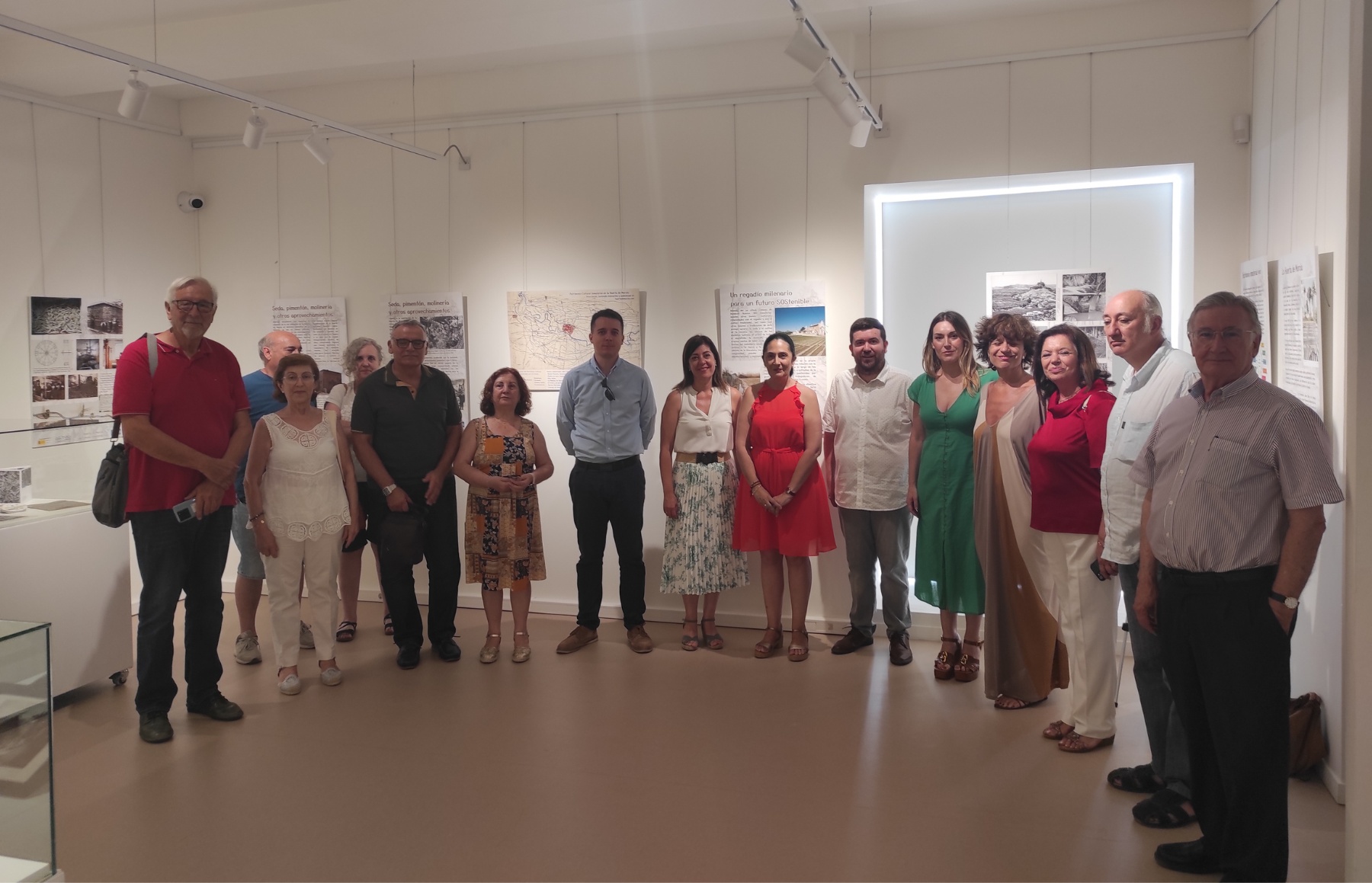 Inauguración exposición Alcantarilla, julio 2024